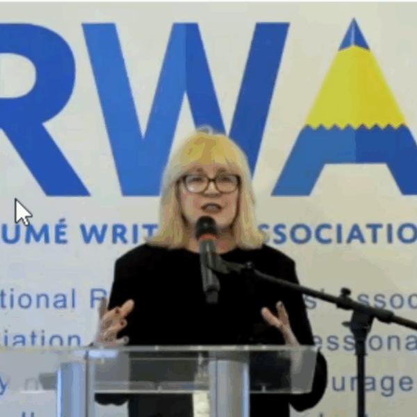 Annette Richmond speaking at NRWA Conference